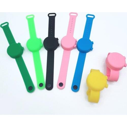 300PCS Bracelet Wristbands Cleaner Gel Dispenser School Supplies Portable Wearable Soap Dispenser