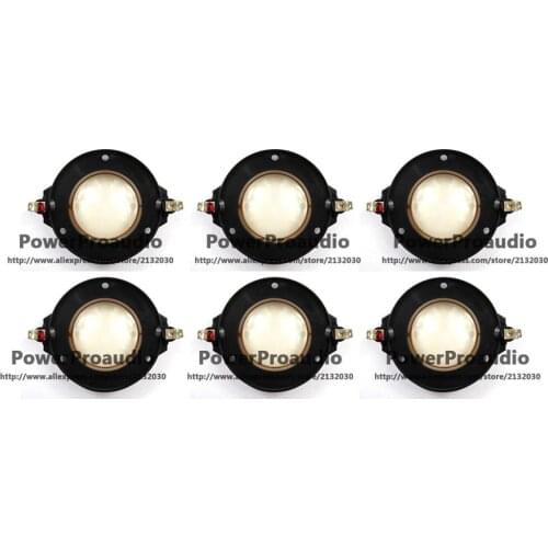 6PCS High Quality Replacement Diaphragm For Beyma CD10Fe, CD10Nd, CD1014Fe & CD1014Nd 8 ohm Pure Aluminum wire