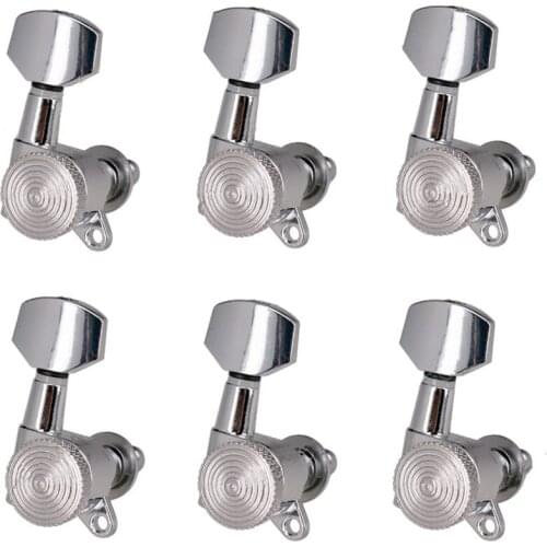 6R Electric Guitar strings button Tuning Pegs Keys tuner Machine Heads Guitar Parts guitar accessories
