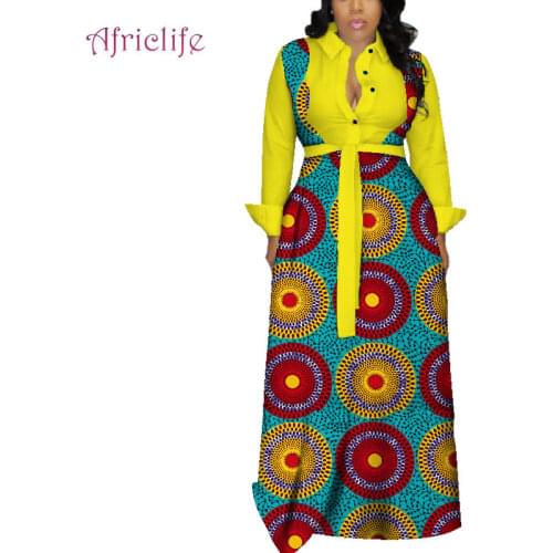 Модные платья-рубашки Africlife China At AliExpress