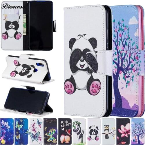 Panda Case For Fundas xaomi Pocophone F1 Case Leather Wallet Flip Phone Cases Mi A2 Lite Redmi 7 8 8A Note 8 6 Pro Redmi 4X