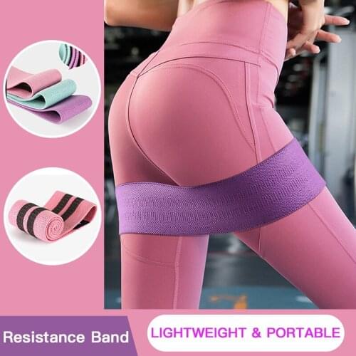 Unisex Resistance Band Booty Band Hip Circle Loop Workout Exercise for Legs Thigh Glute Butt Squat Bands Non-slip Design