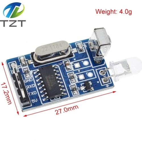 TZT 5V IR Infrared Remote Decoder Encoding Transmitter Receiver Wireless Module Quality in Stock for arduino