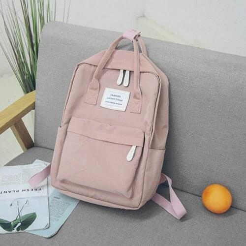 2021 Fashion Women Backpack Waterproof Canvas Travel Backpack Female School Bag For Teenagers Girl Shoulder Bag Bagpack Rucksack