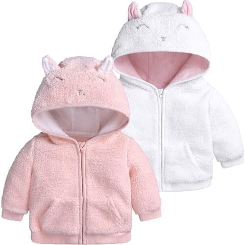 New Style Baby Toddler Infant Girls Clothes Cute Fleece Fur 2020 Winter Warm Coat Outerwear Cloak Jacket Kids Cute Coat Clothes