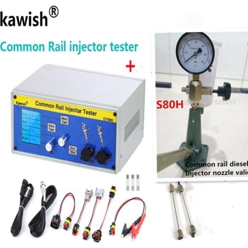 Upgrade CIT800 multifunction diesel common rail injector tester diesel Piezo Injector tester + S80H injector validator