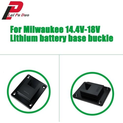 14.4-18V lithium battery Base snap For Milwaukee power tool screwdriver wrench suspension bracket