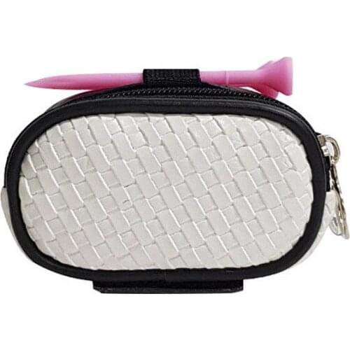 Golf Ball Belt Bag Easy To Use Golf Ball Holder Waterproof Portable Waist Belt Bag For Outdoor Golf Course Golfing Golf Lovers