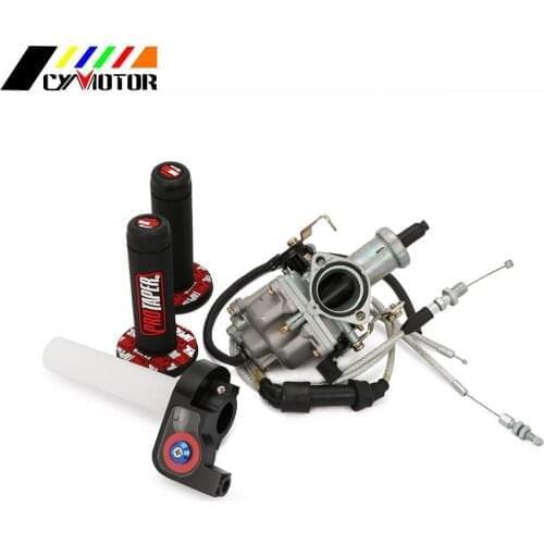 Russian overseas warehouse PZ30 IRBIS TTR250 Tuning Tuned Power Jet For Keihin 30mm Carburetor Visiable Twister Cable grips