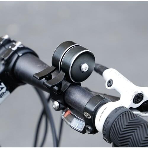 Bicycle bell car handle horn ring signal alarm mountain bike road bike double button bicycle riding accessories