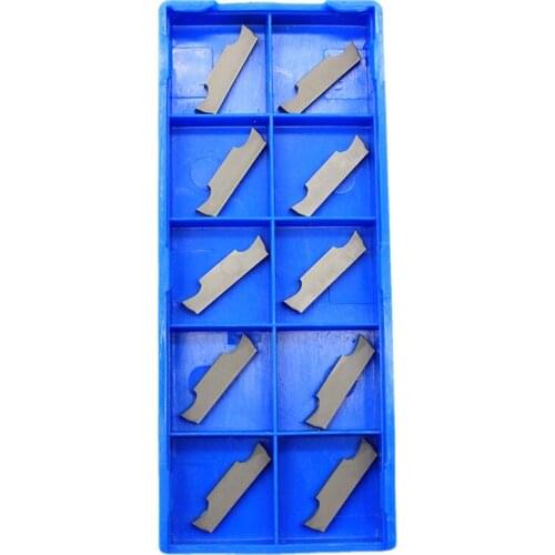 10pcs MGGN250 G H01 High Quality Turning tools Carbide Insert Grooving processing for Aluminum Alloy CNC lather Cutting