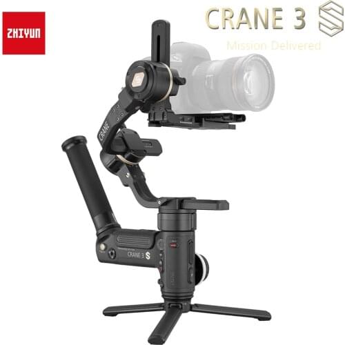 ZHIYUN Crane 3S S-E 3-Axis Camera Stabilizer Handheld Gimbal Wireless FHD 1080P Image Transmission for Canon Nikon DSLR Camera
