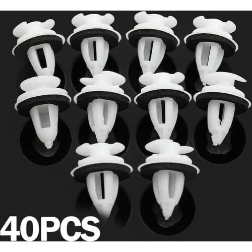 40pcs/kit Car Door Panel Clips Fastener For BMW E30 E34 E36 E38 E46 X5 M3 M5 Z3