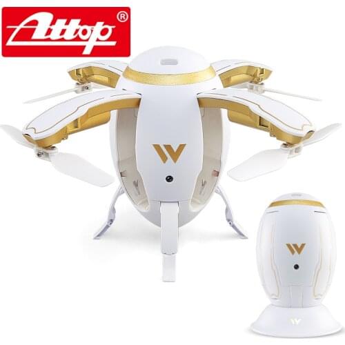 Attop W5 Wifi Rugby Shape Four Axis Aircraft Camera Version Remote Control Toy
