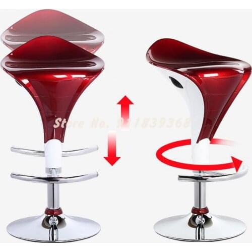 Bar Chair Modern Simple Lift Bar Chair High Stool Bar Table Chair Bar Stool Household High Stool Chair Creativity