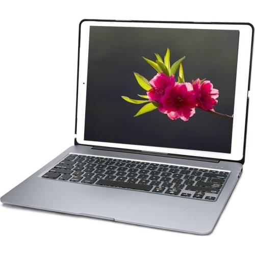 For iPad Pro 12.9 Keyboard Case Aluminum Bluetooth Keyboard with Protective Clamshell Case Cover For iPad 12.9 Tablet