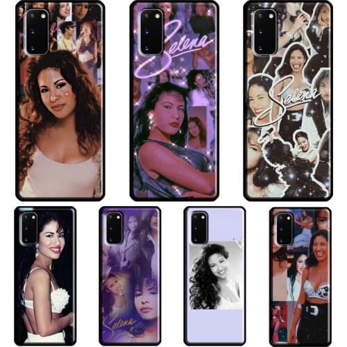Selena Quintanilla Case For Samsung Galaxy S21 Ultra S20 FE Note 20 Ultra Note 9 10 S8 S9 S10 Plus S10e Cover