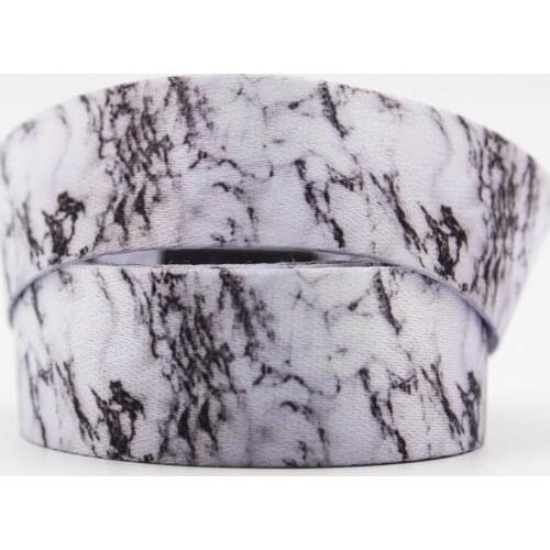 Black and White Print Lanyard Ribbon Badge Id Lanyard/mobile Phone Strap/key Chain with Keychain Neck 10mm/16mm/20mm/25mm/35mm