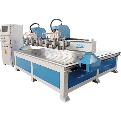 Large multi cnc router 8 spindle heads 4x8 ft 2520 woodworking cnc wood carving machine for sale