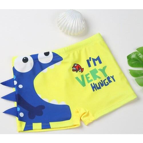 2021 Childrens Swimming Trunks Cartoon Cute 15-42.5 Kg Youth Quick-drying Breathable Swimming Boxer Shorts