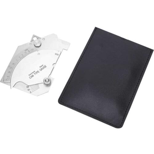 Calibro Welding Gauge Stainless Steel CAM Type Plated Size Inspection Tool Measurement MG-8 Angle Gauge Welding Inspection