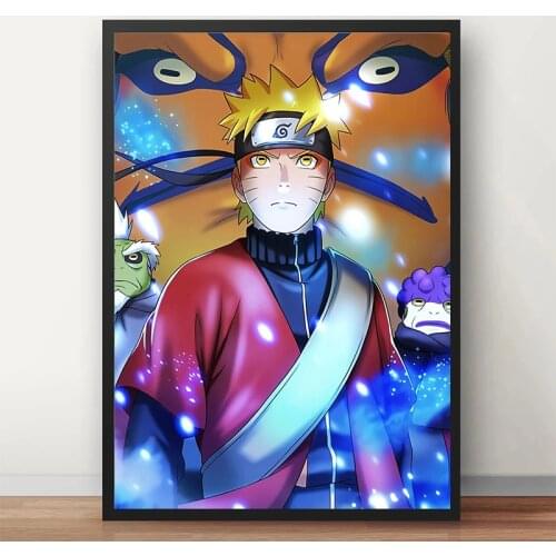 Japanese Anime Canvas Painting Naruto Sage Mode Posters and Prints Print Mural Pictures Childrens Room Home Wall Decoration