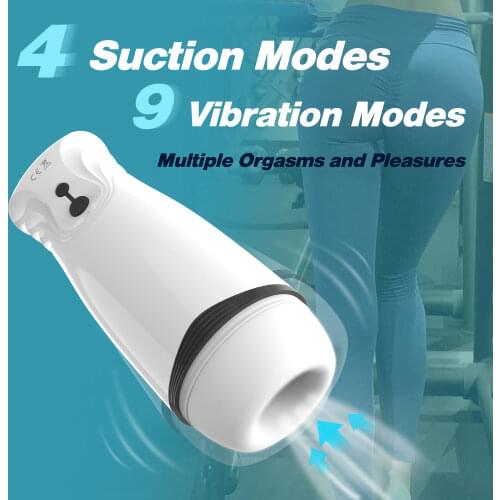 Male Masturbator Cup Vacuum Pocket Bullet Vibrator Real Pussy Suction Vagina Masturbation Devices Intimate Sex Toys For Men