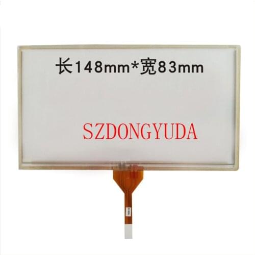 New Touchpad 6.1'' Inch 148*83 For A061FW01 Touch Screen Digitizer Glass 148mm*83mm With Extension Wire