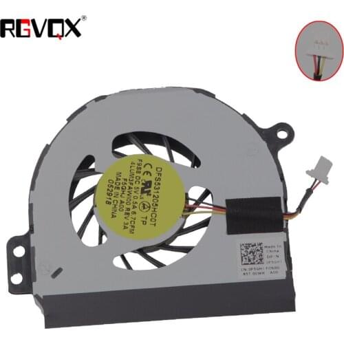 New Laptop Cooling Fan for Dell Inspiron 14R N4010 1464 1564 1764 P/N DFS531205HC0T MF60100V1-Q010-G99 CPU Cooler Radiator