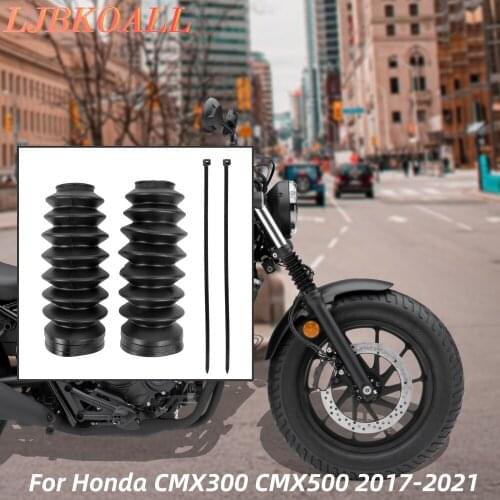 CMX300 CMX500 Front Fork Boot Tube Slider For Honda Rebel CMX 300 500 2017 2018 2019 2020 2021 Shock Absorbers Cover Gaiters New