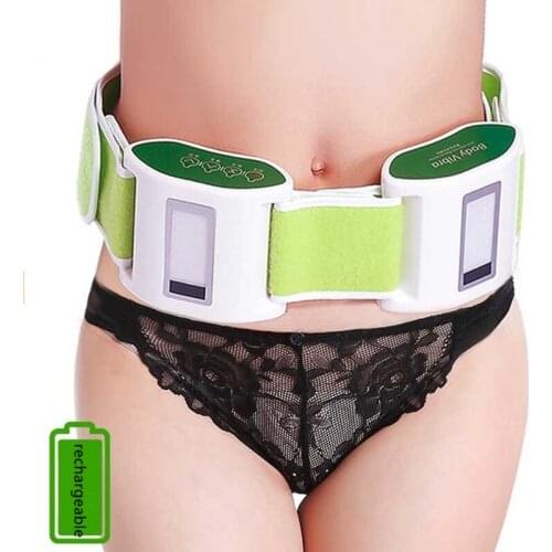 Rechargeable Body Electric Massager Vibrating Massage Slimming Belt Waist/ Belly/Leg/Arm Fat Burning Weight Loss Body Building