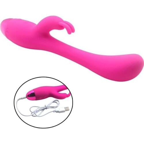 Sex G-spot Dildo Vibrators Rabbit Clitoris Stimulator Masturbation Silicone Vaginal Massager AV Vibrator Sex Products for Woman