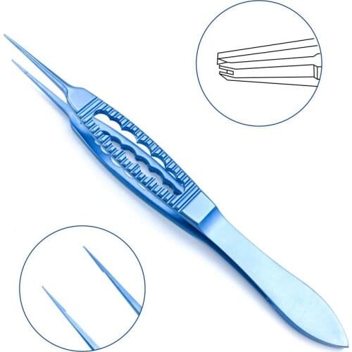 Titanium Fechtner Conjunctiva Forcep ophthalmic eye surgical instrument 115mm