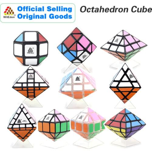 WitEden Mixup Octahedron Plus Magic Cube v1/v2/v3/v4 Icosahedron DuGuXun Neo Speed Cube Puzzle Antistress Toys For Children