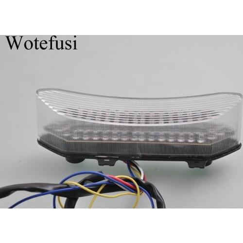Wotefusi Motorcycle Brake Tail Light Taillight For Yamaha YZF R1 2002 2003 02 03 [TL08]