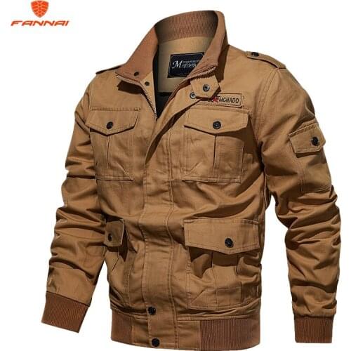 2019 Military Jacket Men Army Pilot Jacket Fashion Spring Autumn Men Coat Casual Jacket Male M-5XL 6XL Plus size men Jackets