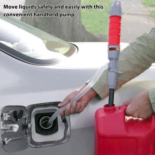 2021 New Fashion Car Truck Fuel Oil Gasoline Diesel Transfer Hand Pump Water Chemical Liquid Pump Sucker Manual Siphon Suction
