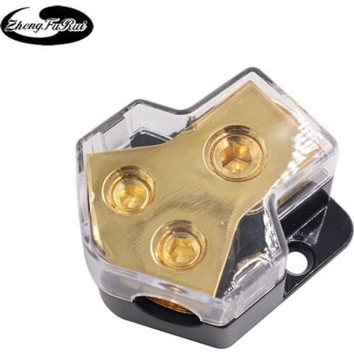 Car audio amplifier modified insurance one point two/one output two ground box junction box junction box pure copper