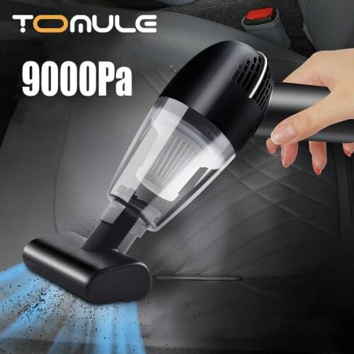 Wireless Car Vacuum Cleaner 9000Pa 12V auto strong suction car vacuum cleaner mini Handheld Cordless vacuum cleaner wet and dry