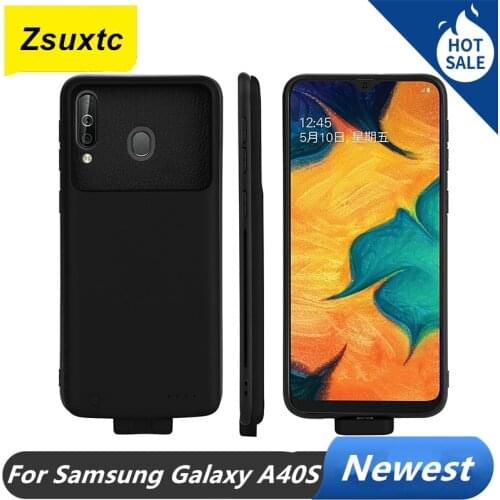 For Samsung Galaxy A40S Battery Case A 40S 5000 Mah Smart Charger Bank Power Case For Samsung Galaxy A40S Battery Case