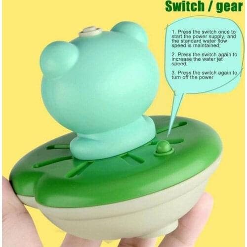 Baby Bath Toy Electric Water Spray Toys With 5 Different Boys Girls Bathroom Bathtub Methods For Toddlers Toy Spraying Kids I2C7