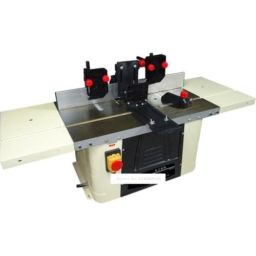 JMR-40 Home DIY Milling Machine Desktop Small Trimming Machine Woodworking Milling Machine Wood Slotting Machine 220V/110V 1500W