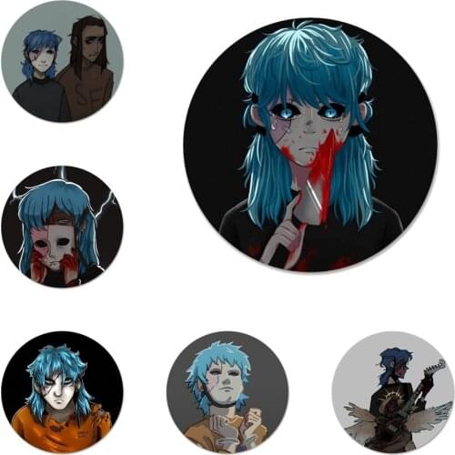 Sally Face Game Icons Pins Badge Decoration Brooches Metal Badges For Clothes Backpack Decoration