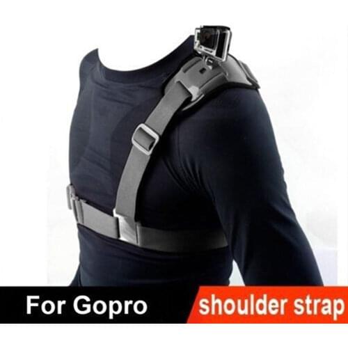 Action Camera Shoulder Strap Mount for Gopro Hero 1 2 3 3+ 4 Sport Chest Harness Belt Adapter