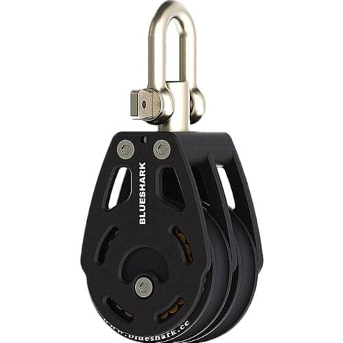 Sailboat 57 mm 2 1/4 Inch Aluminum Double Block 1500kg Torlon Delrin Balls 2371