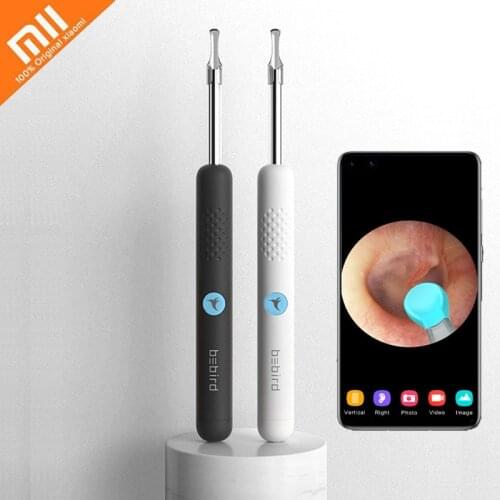 Xiaomi Bebird R1 Smart Visual Ear Sticks Endoscope 300W High Precision Earpick Mini Camera Otoscope Health Care Ear Cleaner