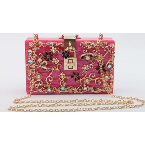 VAKAER Women's Clutches On A Chain