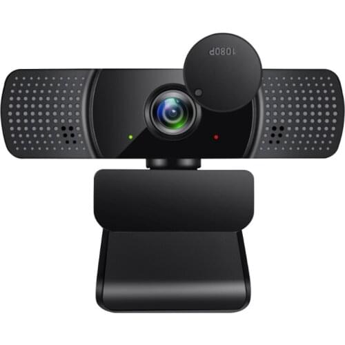 J60A 1080P High Definition Webcam with Built-in Microphone and Privacy Cover Plug&Play for Laptop Computer Camera Web Camera