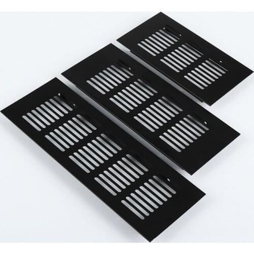 Vents Perforated Sheet Aluminum Air Vent Ventilator Grille Cover Ventilation For Closet Shoe Air Conditioner home Decor cover