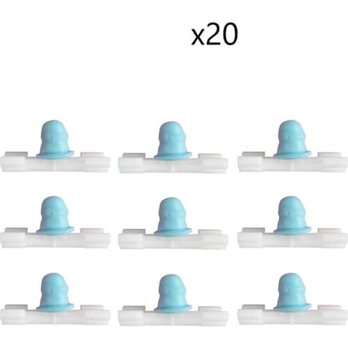 For BMW Door Guard Mould Trim Clips X15 Exterior Clamp Fastener E46 51138231130